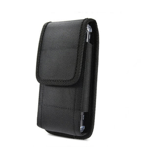 Retro Men Phone Pouch Classic Belt Bag Hanging Waist Storage Belt Clip Pouch
