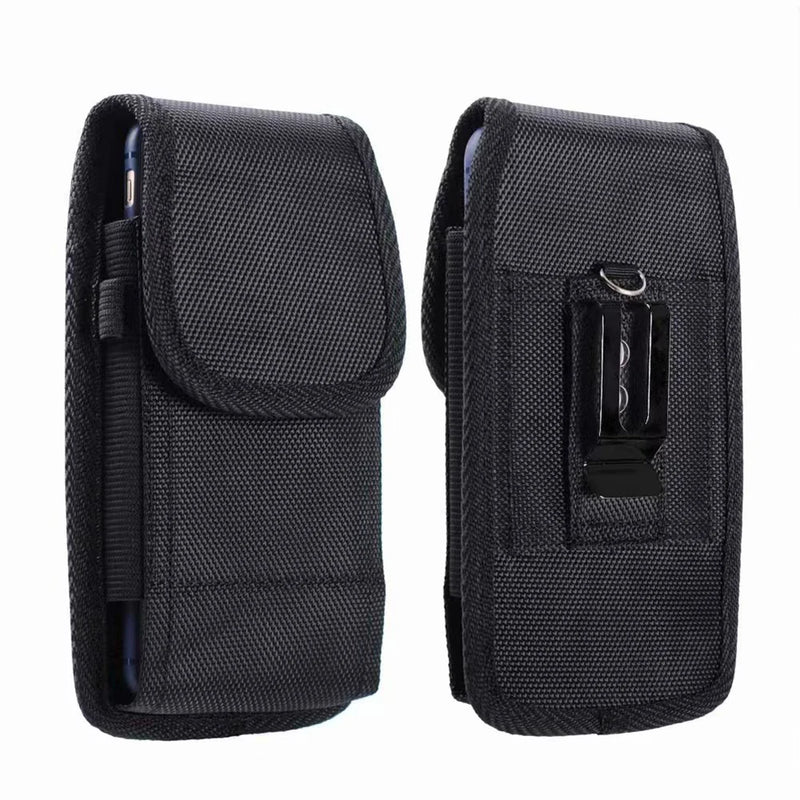 Retro Men Phone Pouch Classic Belt Bag Hanging Waist Storage Belt Clip Pouch