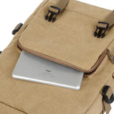 Retro Men's Casual Backpack Student College School Backpack