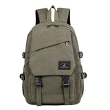 Retro Men's Casual Backpack Student College School Backpack