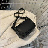 Retro PU Leather Women's Handbag Crossbody Shoulder Bag