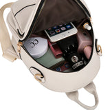 Retro Women's Small Backpack Multifunctional Large Capacity Shoulder Bag