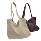 Retro Corduroy One Shoulder Women's Bag