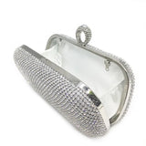 Rhinestones Women Clutch Bags Finger Rings Evening Bags Vintage Wedding Bridal