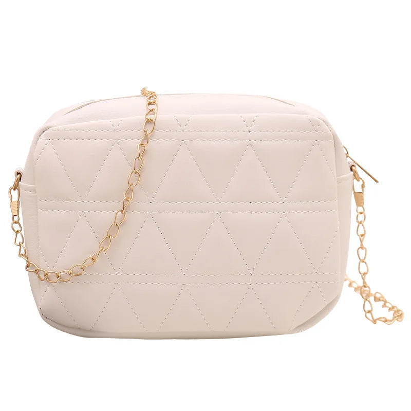 Rhombus Small Crossbody Bag for Women Embroidery Handbags