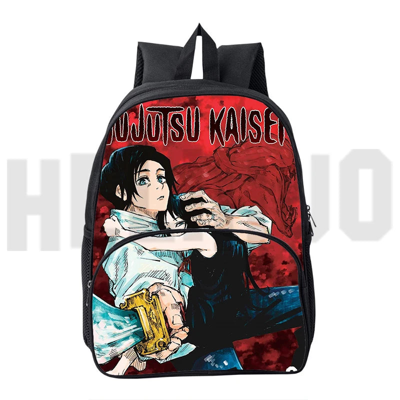 Jujutsu Kaisen 3D Backpack Kids School Bags Anime Canvas Women 16Inch