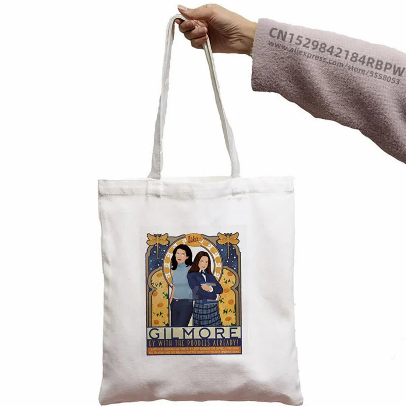 Gilmore Girls Luke's Tote Bag Harajuku Shopper Handbag