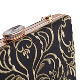 Silk Embroidery Flowers Evening Bags Wedding Clutch Wallets