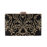 Silk Embroidery Flowers Evening Bags Wedding Clutch Wallets