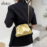 Dumplings Women Messenger Bag Retro Golden Cloud Female Crossbody Shoulder Bag