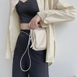 Soft Cloud Mobile Phone Bag Shoulder Handbag Retro Purse