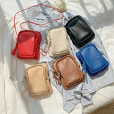 Soft Cloud Mobile Phone Bag Shoulder Handbag Retro Purse