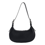 Small Armpit Shoulder Bag Solid Retro Women Hobos Handbag