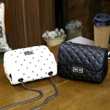 Diamond Chain Mini Crossbody Bag European American Style