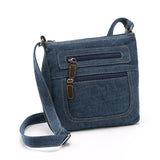Denim Tote Shoulder Bag Ladies Big Purses Crossbody Women Messenger Bag