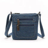 Denim Tote Shoulder Bag Ladies Big Purses Crossbody Women Messenger Bag