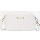 Embroidered Letter Small Messenger Bag for Women