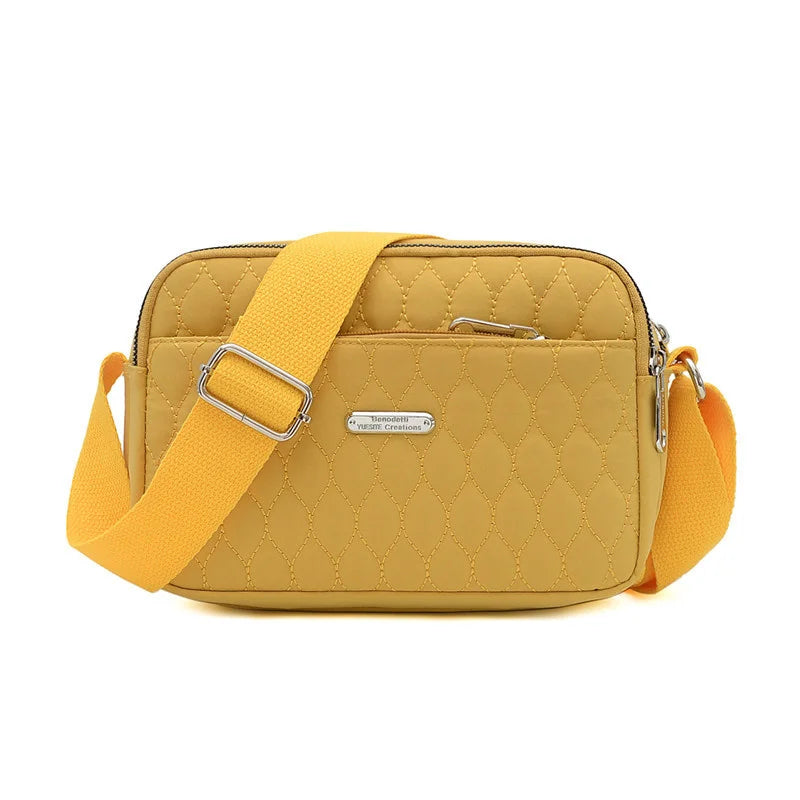 Small Messenger Bag Women Lingge Embroidery Camera Female Ladies Shoulder Crossb