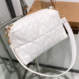 Embroidery Camera Crossbody Bag Women Shoulder Mobile Phone Bag