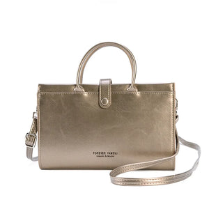 Vintage Women Handbags Purse PU Leather Shoulder Messenger Bag
