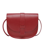 Small Women Purse Shoulder Bag PU Leather Solid Yellow Crossbody Bolsas