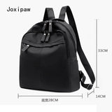 Women's Casual Travel Backpack Large Capacity School Bag Soft PU Leather