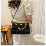 Weave Small PU Leather Crossbody Bags for Women