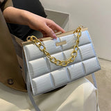 Weave Small PU Leather Crossbody Bags for Women