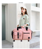 Large Capacity Foldable Gym Travel Bag for Women