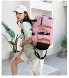 Large Capacity Foldable Gym Travel Bag for Women