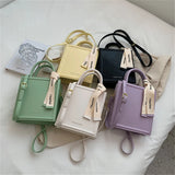 Women's Candy PU Leather Shoulder Bag - Spring & Summer Tote Bag