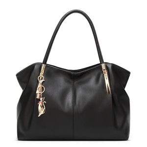 Large PU Leather Tote Bag for Women