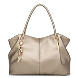Large PU Leather Tote Bag for Women