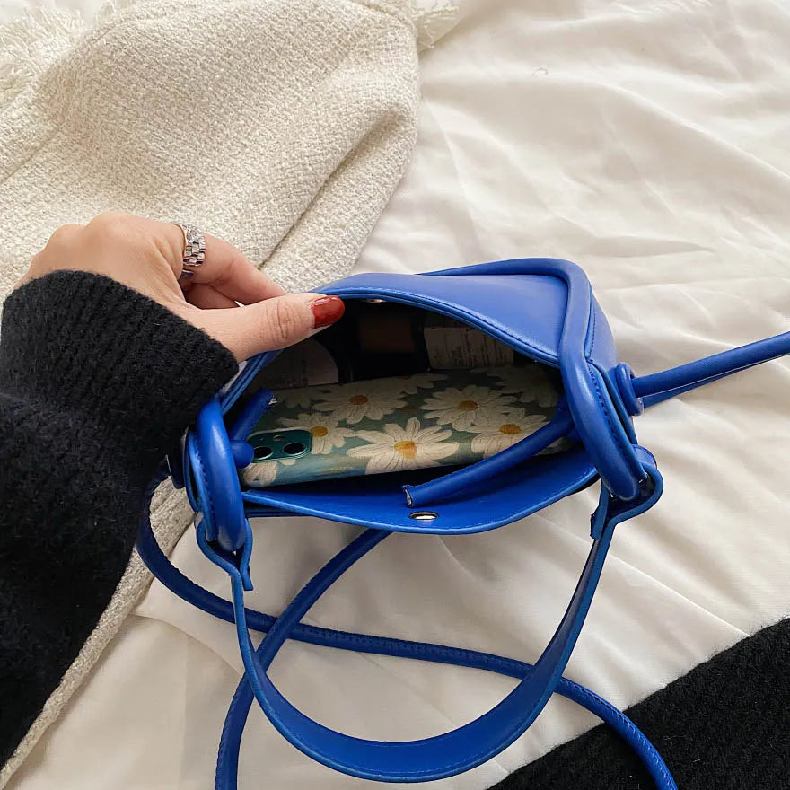 Spring Female Tote Bag Solid PU Leather Women's Handbag