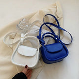 Spring Famous PU Leather Women's Underarm Handbag Short Handle