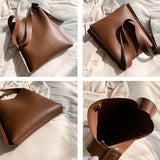 Spring Retro Women's Shoulder Bag Large Capacity Tote Handbag