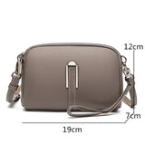 Spring Cross Shoulder Bag Small Real Cow Leather Women Messenger Bag
