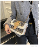 Spring Plush Shoulder Bags Women's Crossbody Bag