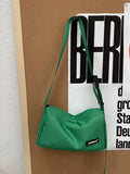 Spring Women's Shoulder Bag Oxford Cloth Large Capacity Casual Crossbody Bags