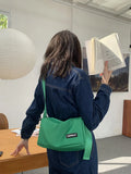 Spring Women's Shoulder Bag Oxford Cloth Large Capacity Casual Crossbody Bags
