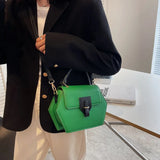 Spring Small Tote Bag PU Leather Crossbody Sling Bags Short Handle Women Shopper