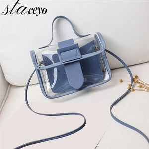 Women's Transparent Sling Bag PVC Shoulder Bag