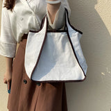 Japanese Canvas Armpit Bag Retro Women's Shoulder Bag