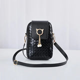 Mini Cross-body Phone Shoulder Bag with Tassel Cover