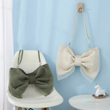 Japanese Niche Canvas Bag Lady's Small Sling Bag Bow