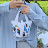 Spring Summer Women Bags Printed Messenger Shoulder Portable All-match Leisure B