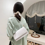 Women's Stone Pattern Shoulder Bag High-quality Handbag