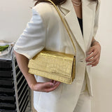 Women's Stone Pattern Shoulder Bag High-quality Handbag