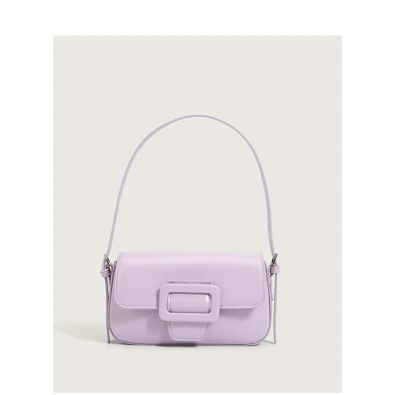 Spring Summer Western-style Shoulder Bag Lock Handbag Women