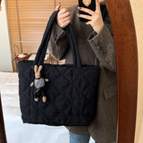 Nylon Shoulder Bags for Women Large Handbags Soft Crossbody Shopping Bag